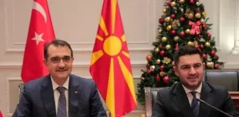 Enerji ve Tabii Kaynaklar Bakanı Dönmez, Kuzey Makedonya Ekonomi Bakanı Bekteshi ile görüştü