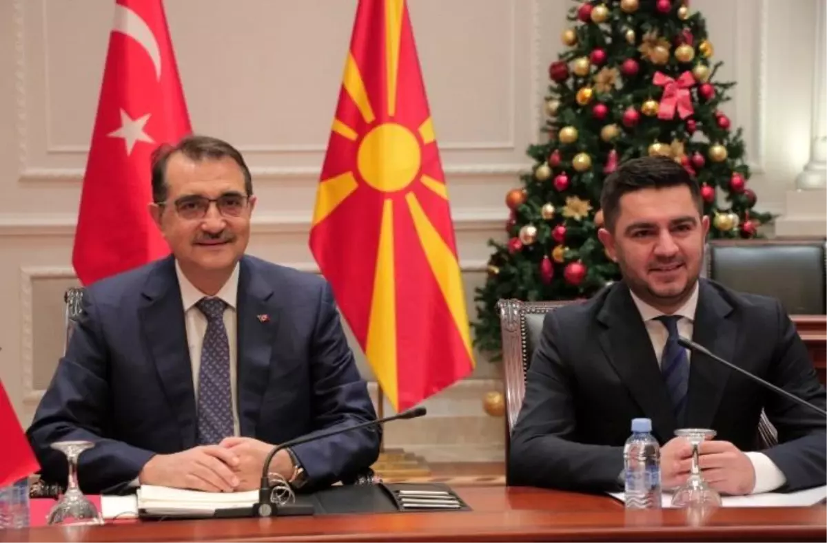 Enerji ve Tabii Kaynaklar Bakanı Dönmez, Kuzey Makedonya Ekonomi Bakanı Bekteshi ile görüştü