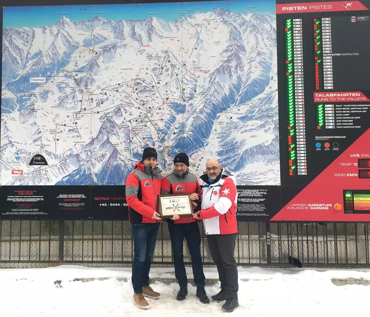 Erciyes ile Ischgl kardeş kayak merkezi oldu