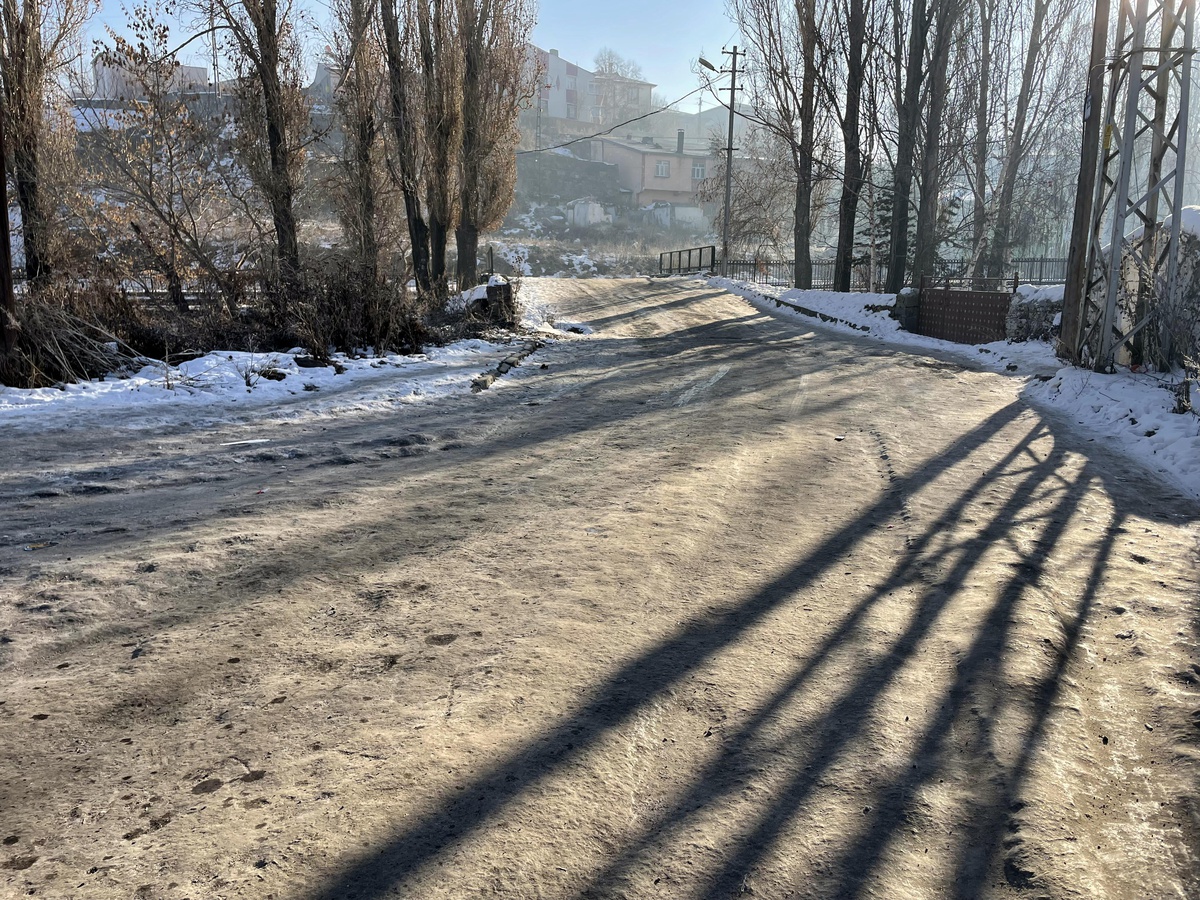 Erzurum, Ardahan ve Kars\'ta soğuk hava etkili oldu