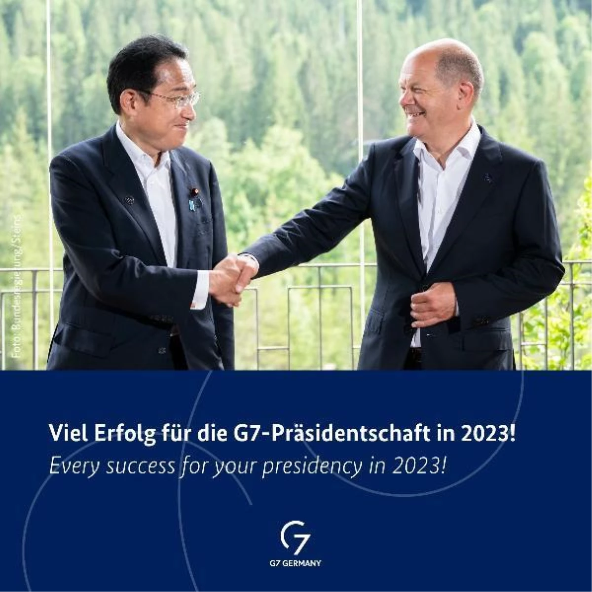G7 Başkanlığı Almanya\'dan Japonya\'ya geçti