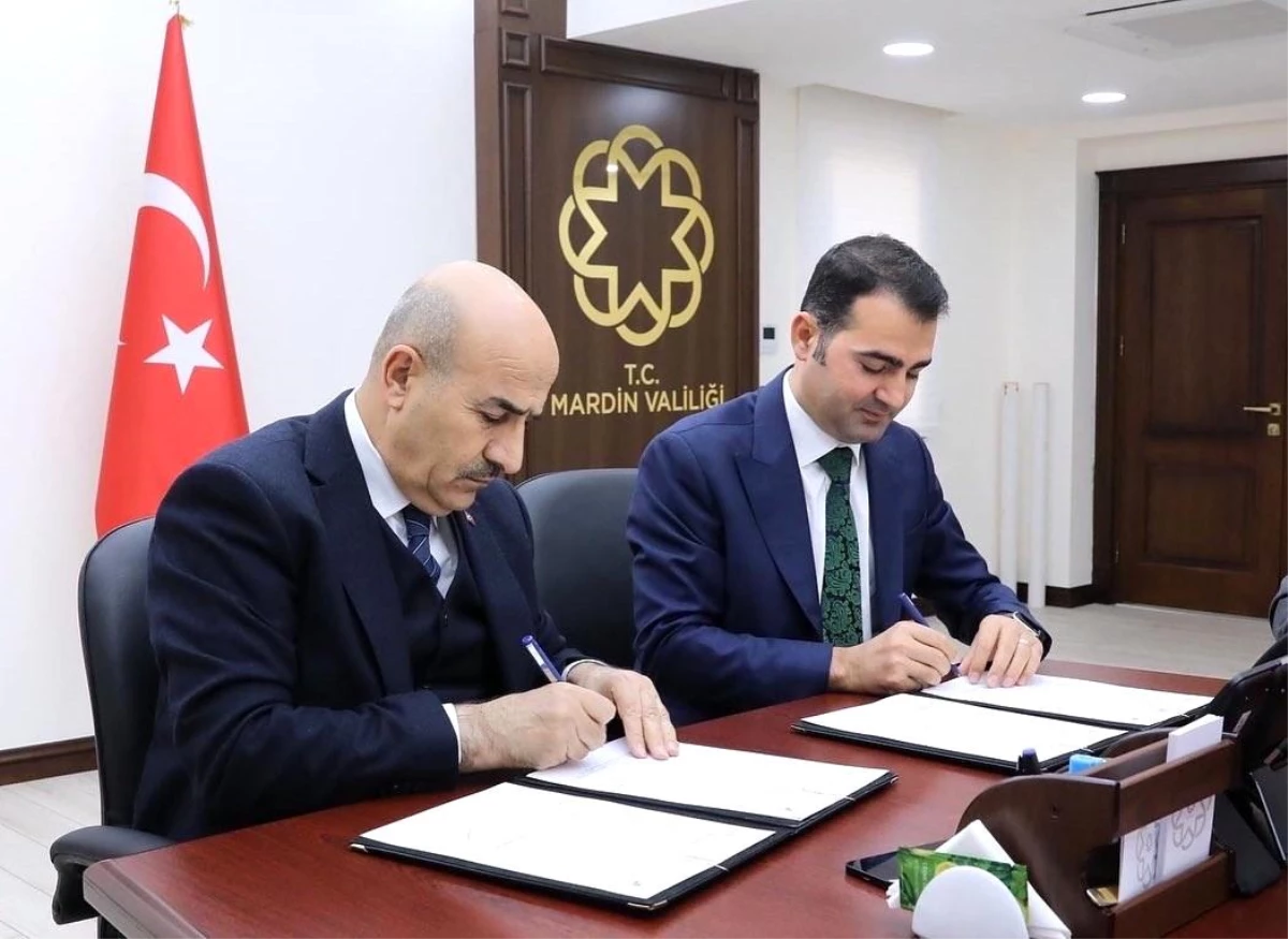 Mardin\'de 55.4 milyon TL bütçeli projelerin imzaları atıldı