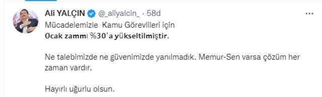 Memurlara yapılan yüzde 30'luk zama ilişkin Memur-Sen'den ilk açıklama: Ne talebimizde ne güvenimizde yanılmadık