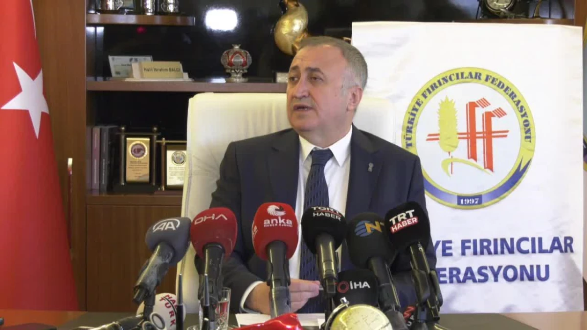 Türkiye Fırıncılar Konfederasyonu Başkanı Balcı: Ankara\'da Ekmek 10 Ocak İtibariyle 5 TL Olarak Satılacak