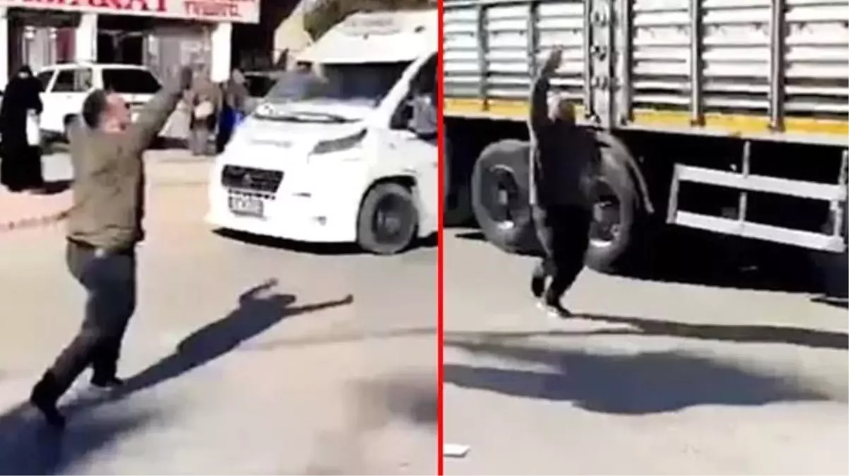 Ölen minibüsçünün vurulma anları görüntülendi! Tır şoförünün ilk ifadesi ortaya çıktı