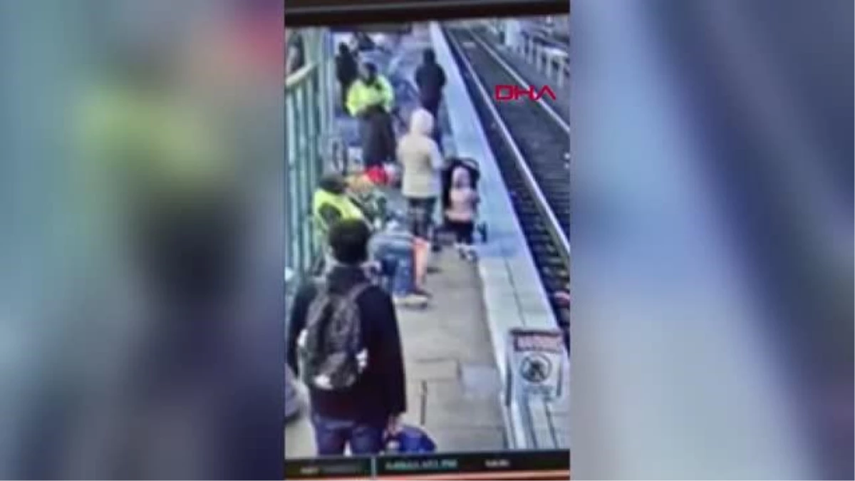 ABD\'de 3 yaşındaki çocuğu tren raylarına iten kadın gözaltına alındı