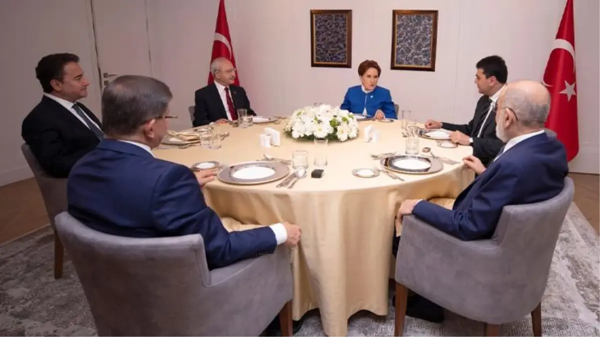 6\'lı masanın 10 saat süren toplantısı bitti! Herkes adayın kim olacağını merak ediyor