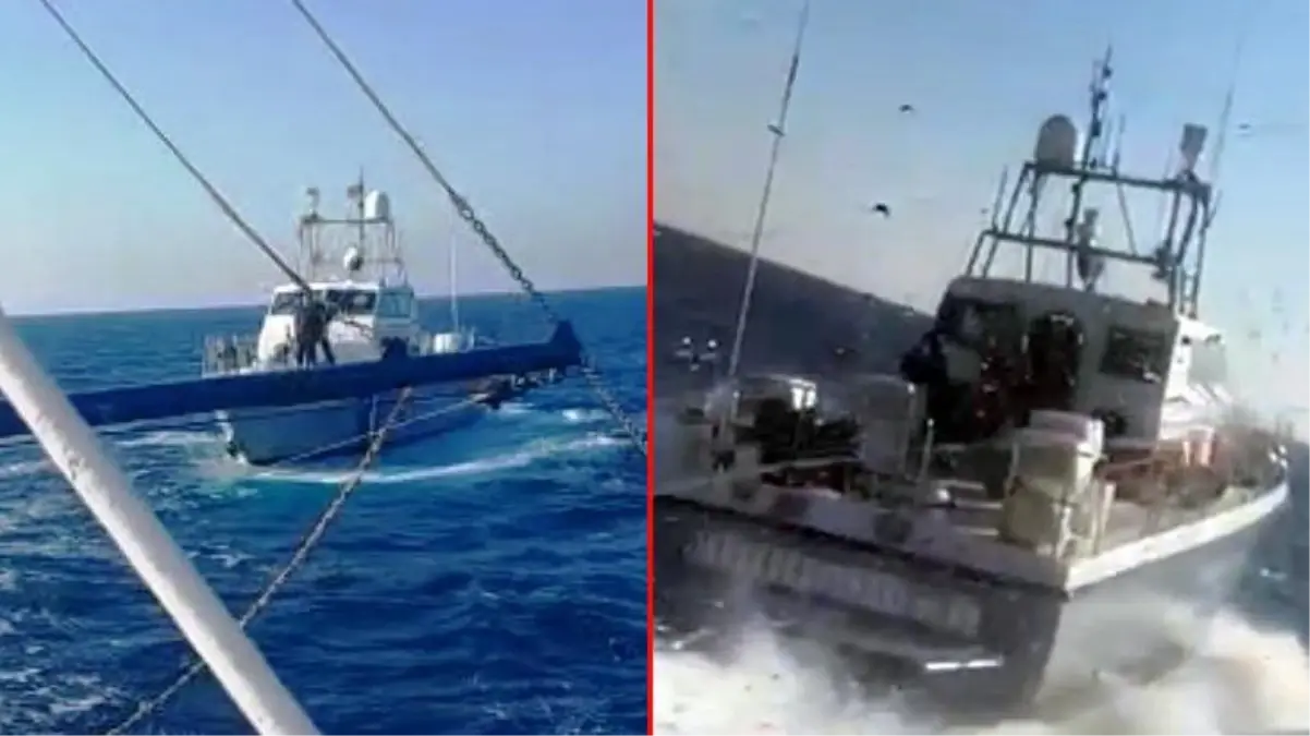 Türk Sahil Güvenlik ile Yunan güçleri Ege\'de kafa kafaya geldi