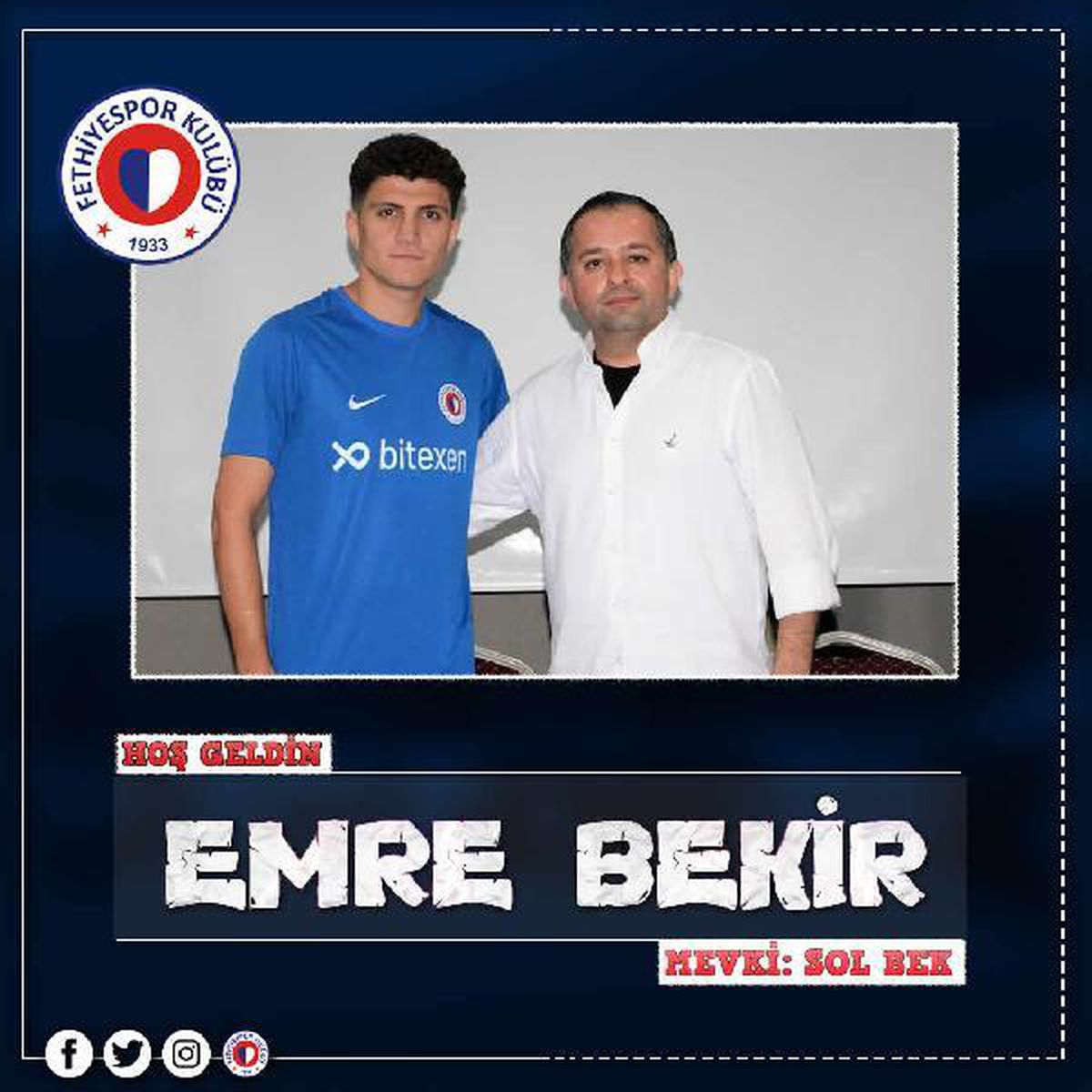 Fethiyespor\'dan defansın soluna takviye