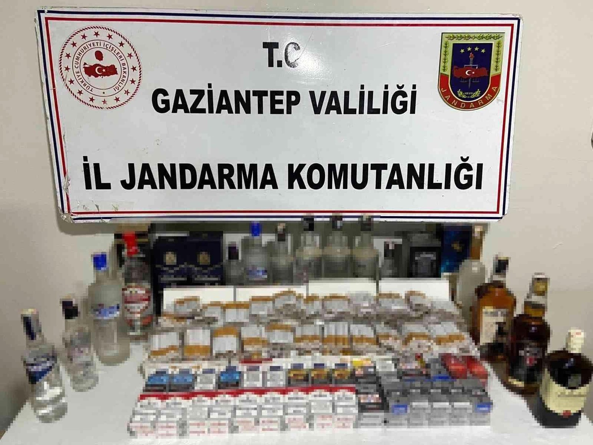 Gaziantep\'te 50 litre kaçak alkol ele geçirildi