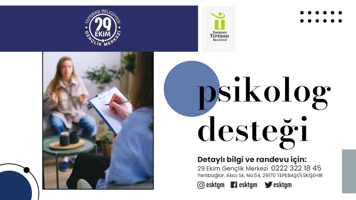 Gençler için psikolog desteği