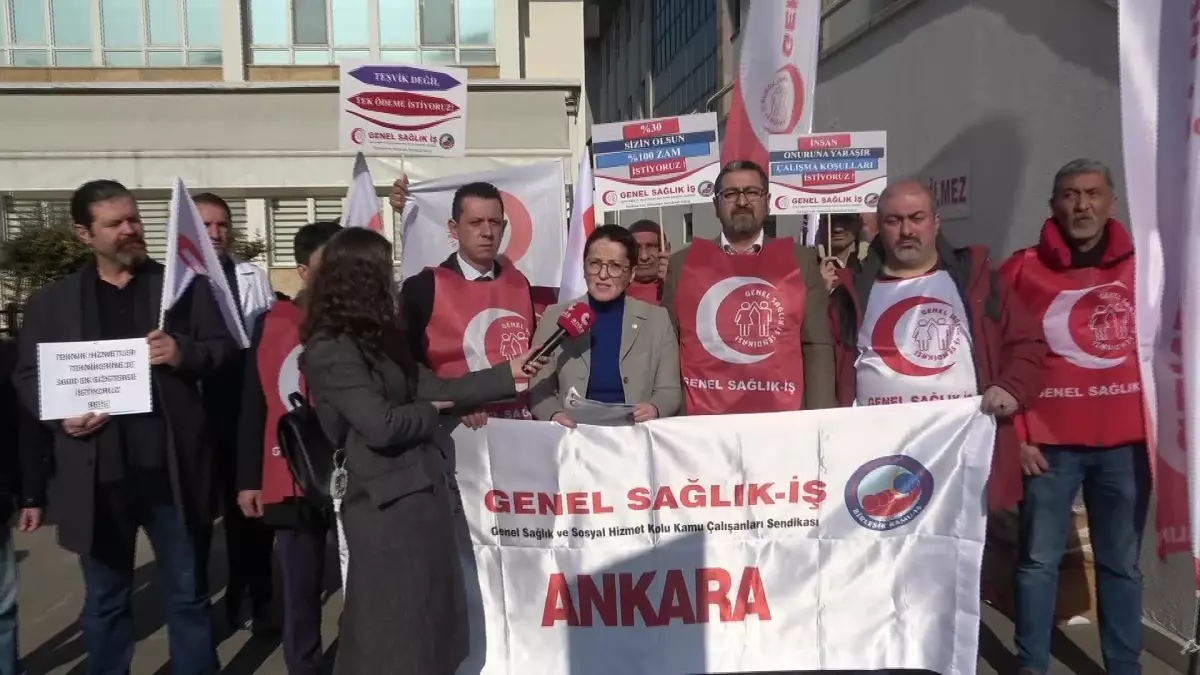 Genel Sağlık İş\'ten "Yüzde 30\'luk Zam" Protestosu: "Sadaka Niyetine Verdiğiniz Zammı Kabul Etmiyoruz"