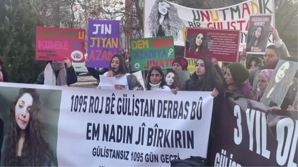 Kadınlar kayıp Gülistan Doku\'nun bulunmasını istedi