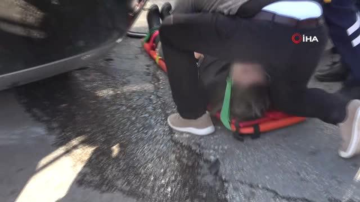 Kursiyer araçla takla attı, eğitmen kaçtı