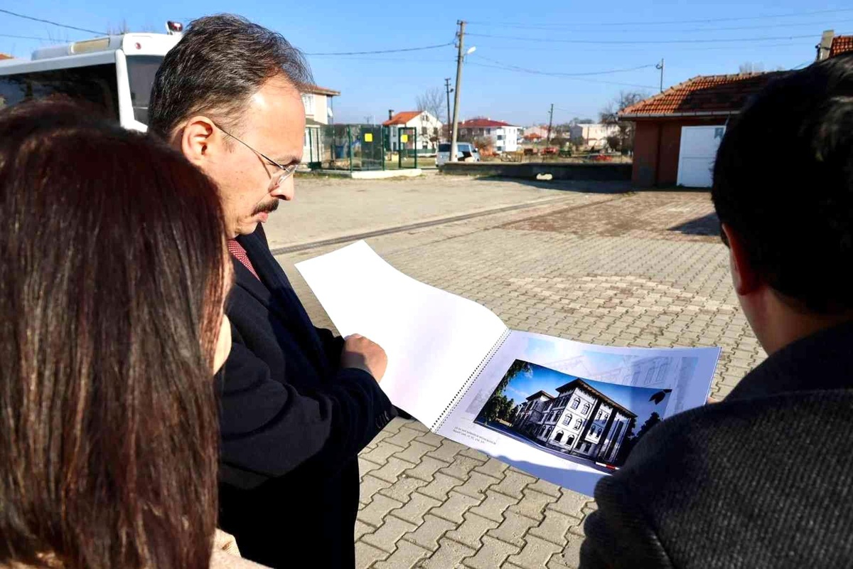 Pazaryeri\'nde "Hükümet Binası" projesini inceledi