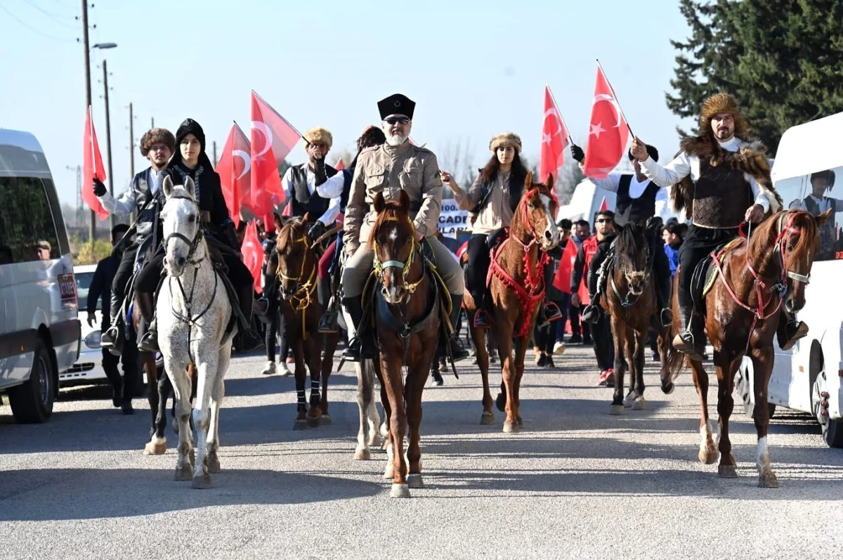 Şehitler Mamure Tren İstasyonu\'nda dualarla anıldı