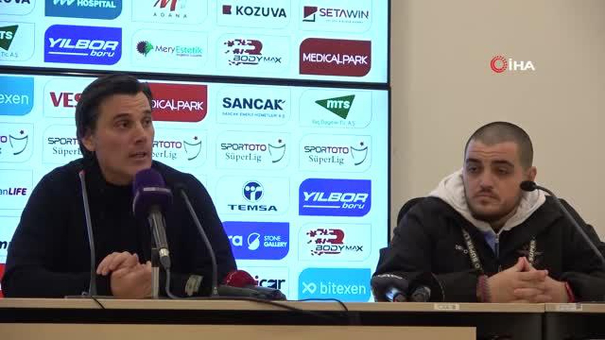Vincenzo Montella: "İkinci yarıda istediğimiz sonucu aldık"