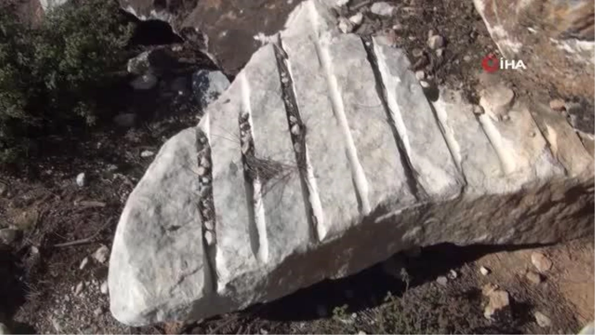 2 bin 500 yılık mermer ocakları bulundu