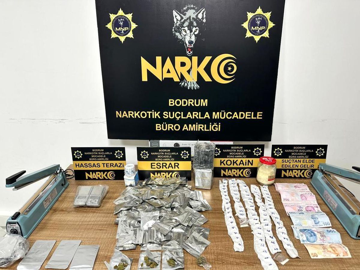 Bodrum\'da uyuşturucu operasyonu: 4 kişi gözaltına alındı