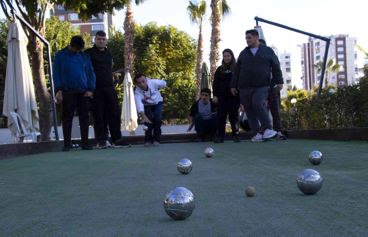 Engelsiz Yaşam Parkında \'Bocce\' dersleri başladı
