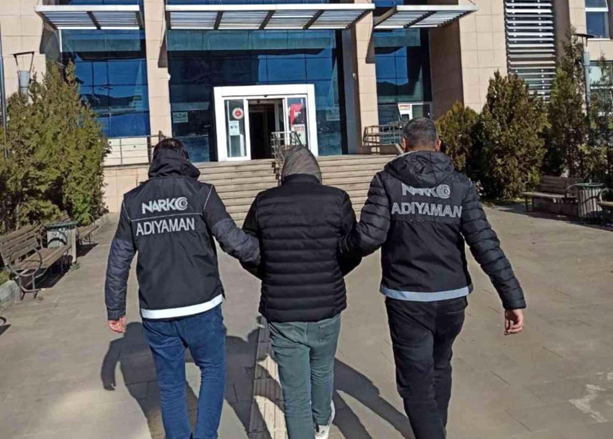 Kahta\'da uyuşturucu operasyonunda 1 tutuklama
