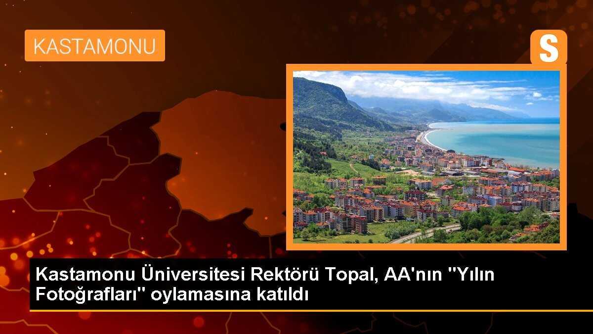 Kastamonu Üniversitesi Rektörü Topal, AA\'nın "Yılın Fotoğrafları" oylamasına katıldı