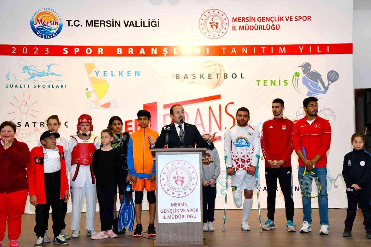Mersin\'de \'Her Ay Bir Branş Tanıtım Projesi\' tanıtıldı