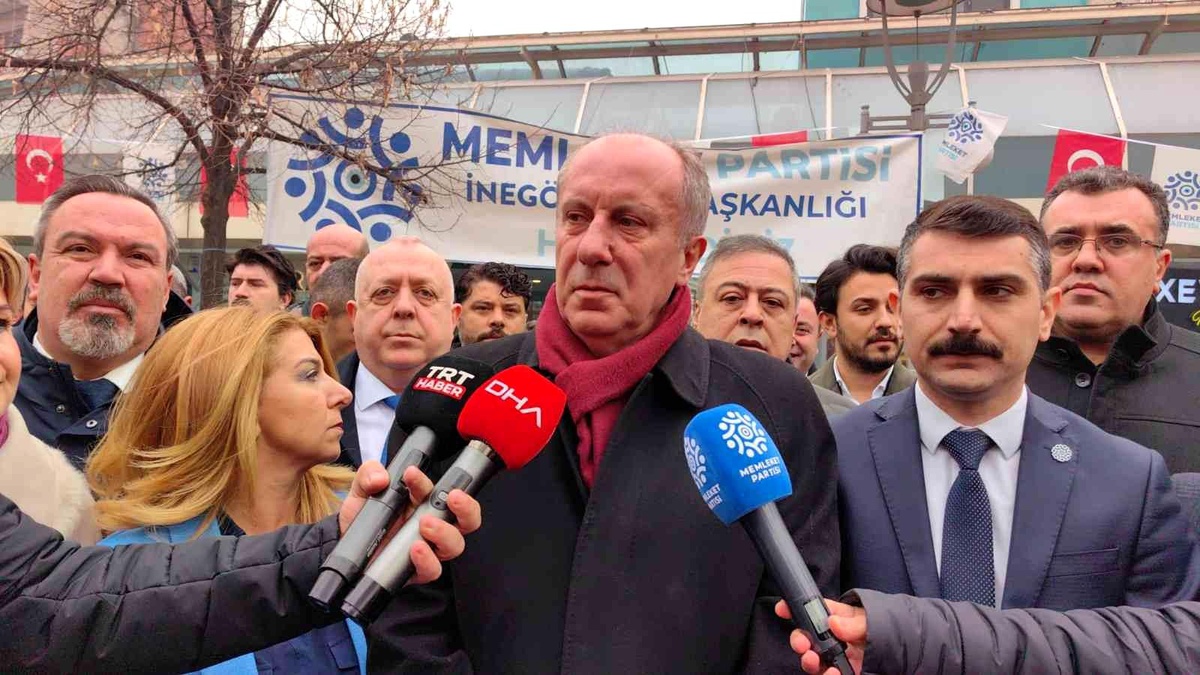 MUHARREM İNCE: SEKRETER CUMHURBAŞKANI İSTİYORLAR