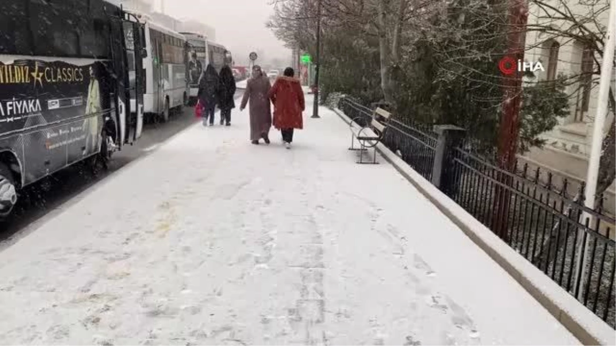 Yozgat\'ta kar yağışı başladı