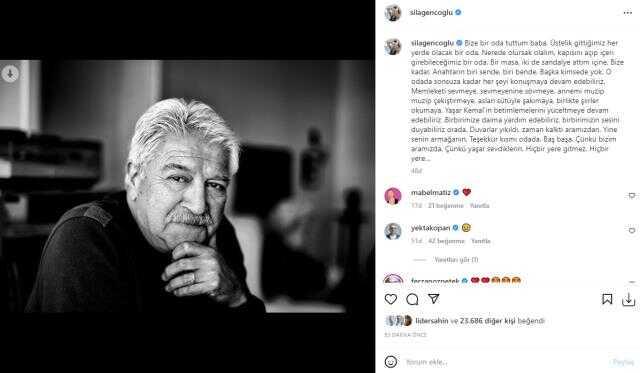 Babasının ölümüyle yıkılan Sıla Gençoğlu'ndan duygusal paylaşım