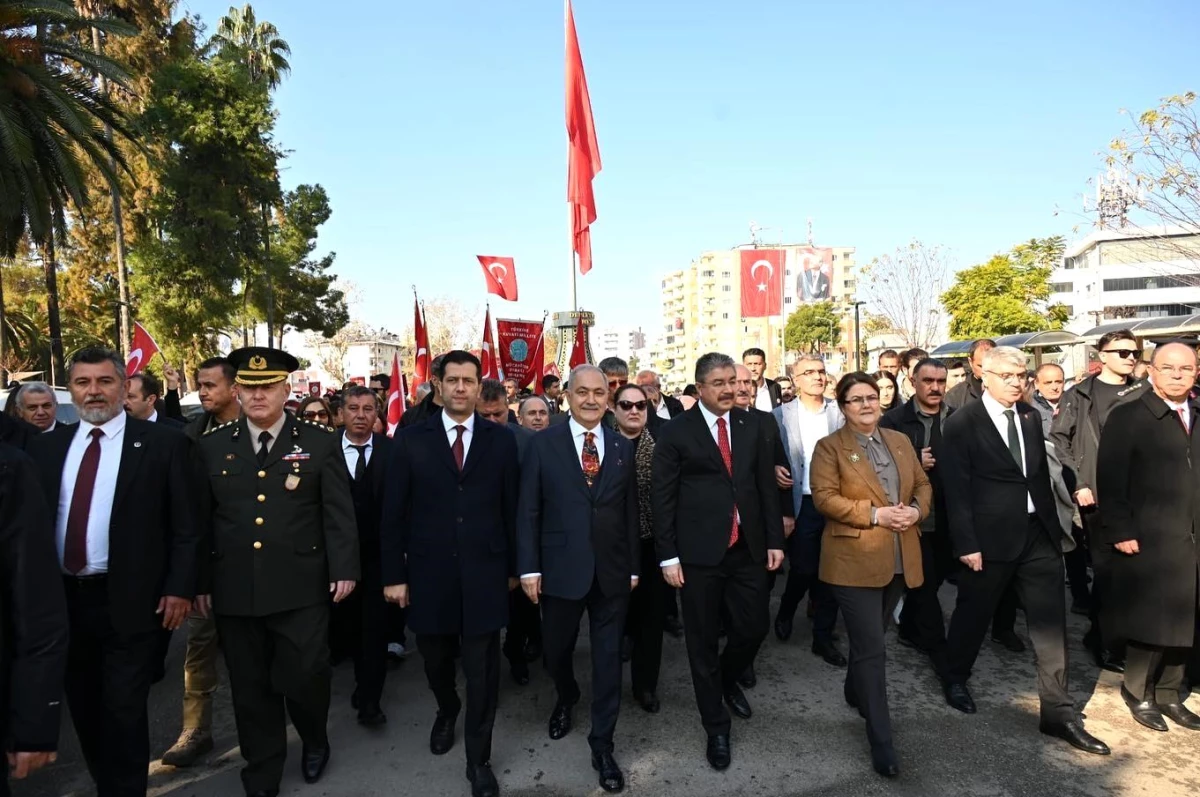 Bakan Derya Yanık, Osmaniye\'nin Kurtuluş Yıl Dönümünü Kutlama Töreni\'nde konuştu