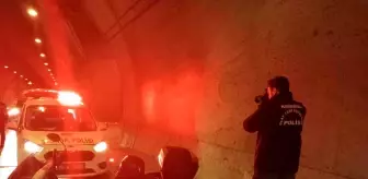 Beyoğlu'nda tünel içinde motosikletin kontrolünü kaybederek duvara çarpan sürücü hayatını kaybetti