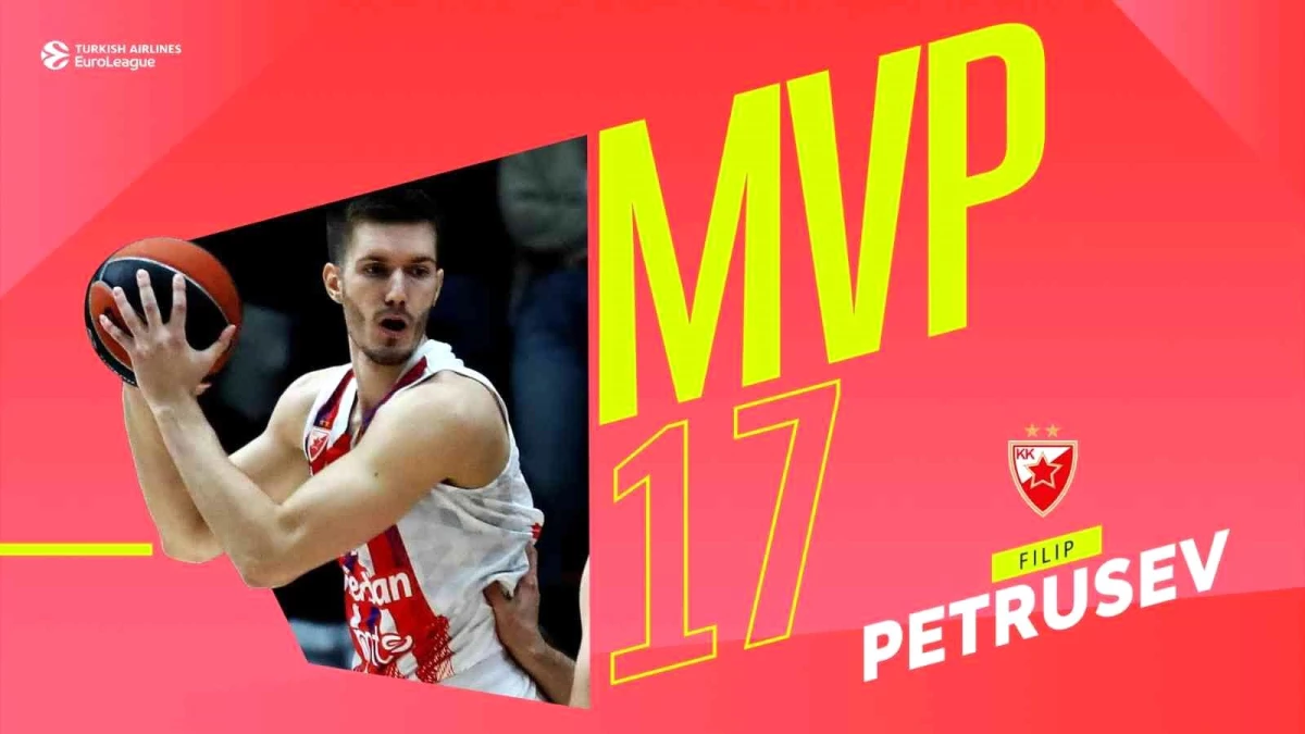Euroleague\'de haftanın MVP\'si Filip Petrusev