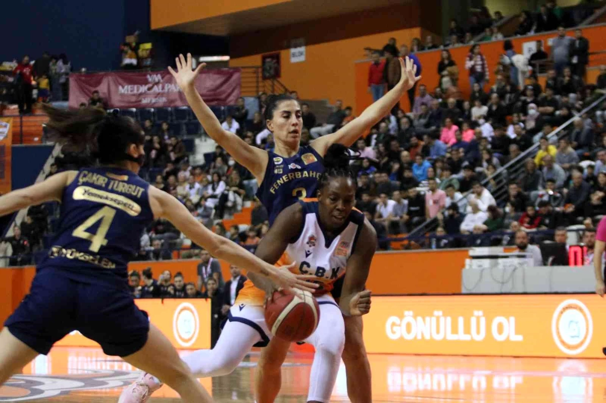 Kadınlar Basketbol Süper Ligi: ÇBK Mersin Yenişehir Belediyesi: 77 Fenerbahçe: 68