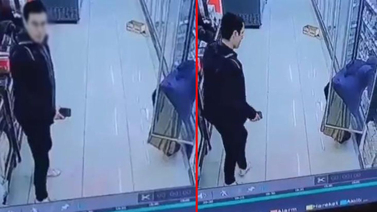 İstanbul'da iğrenç olay anbean kamerada! Raflara bakan kadının arkasından yaklaşıp önce çevreyi kontrol etti, sonrası rezalet