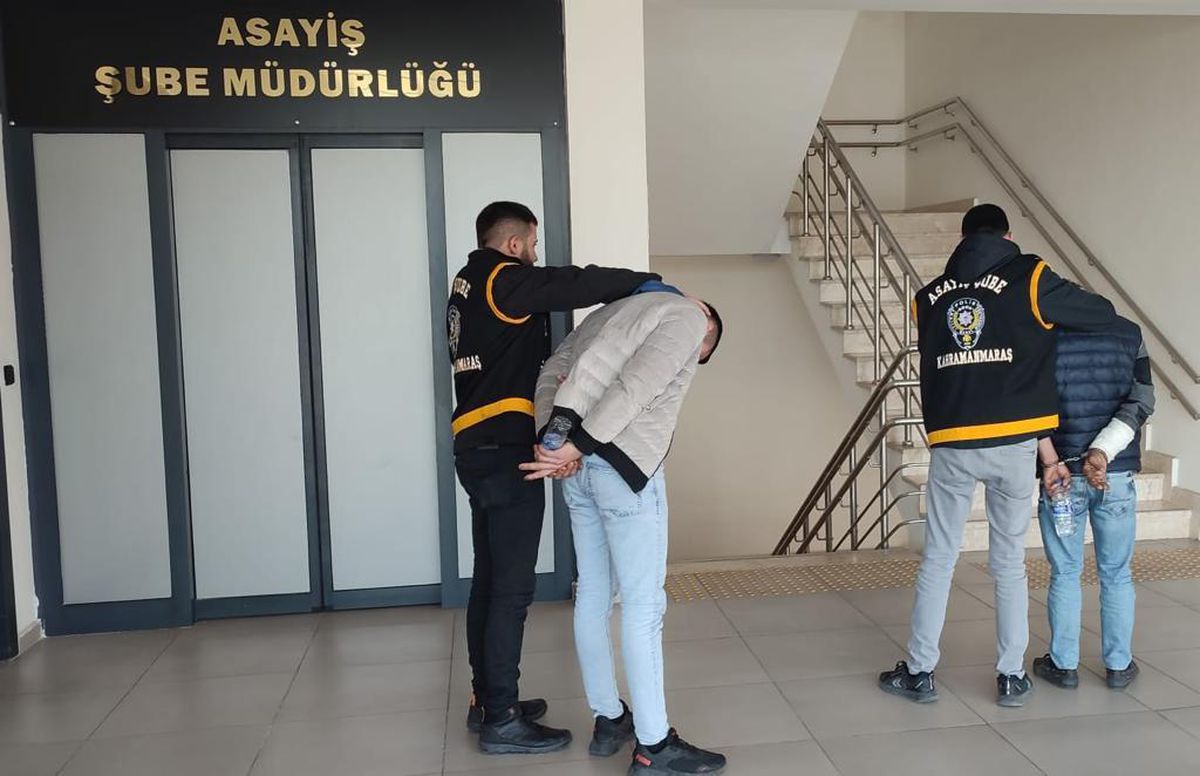 Kahramanmaraş\'ta 2 hırsızlık zanlısı tutuklandı