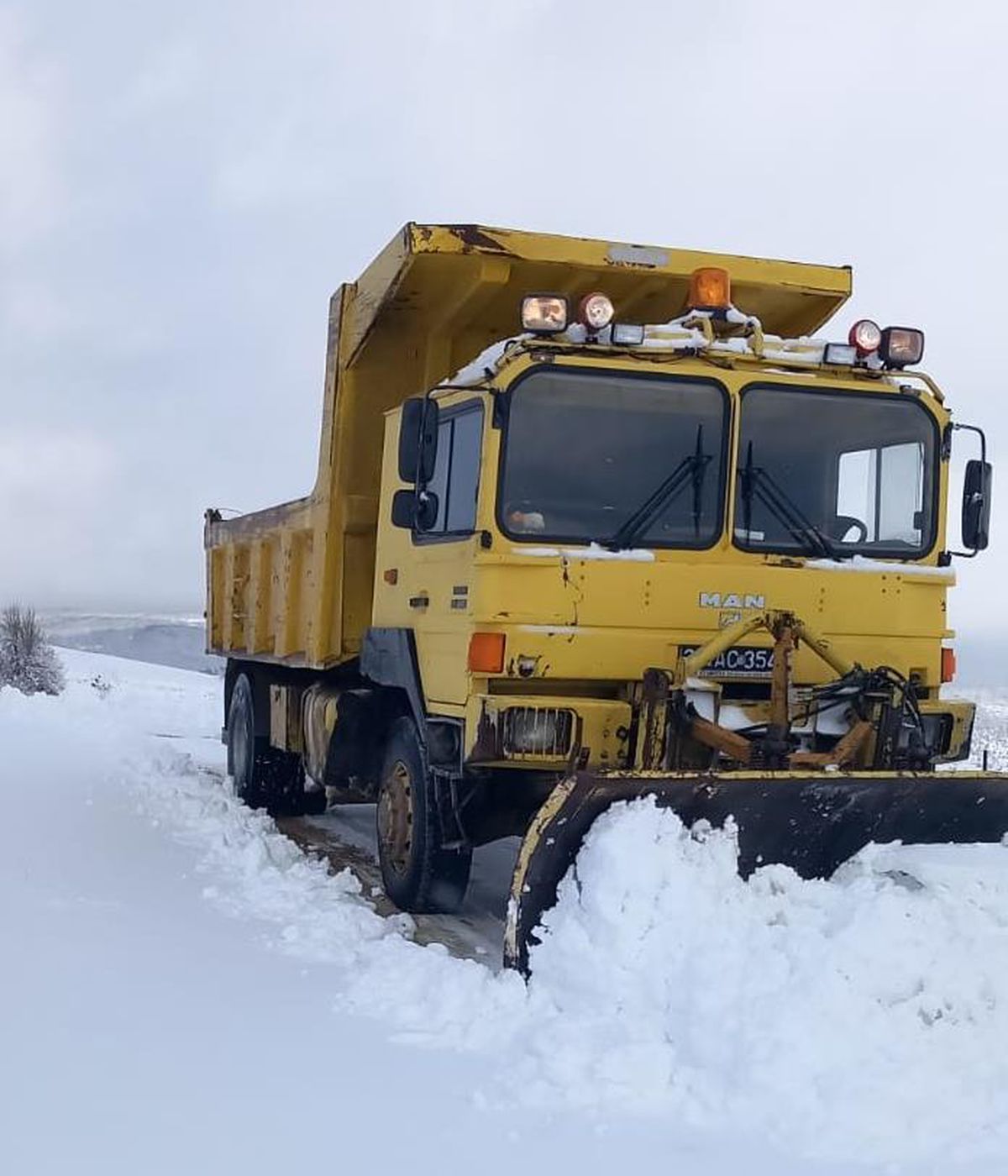 Kastamonu\'da kar nedeniyle 4 köye ulaşım sağlanamıyor