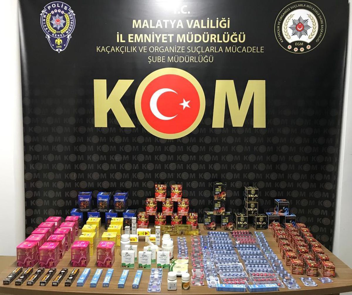 Malatya\'da baston görünümlü silah ele geçirildi