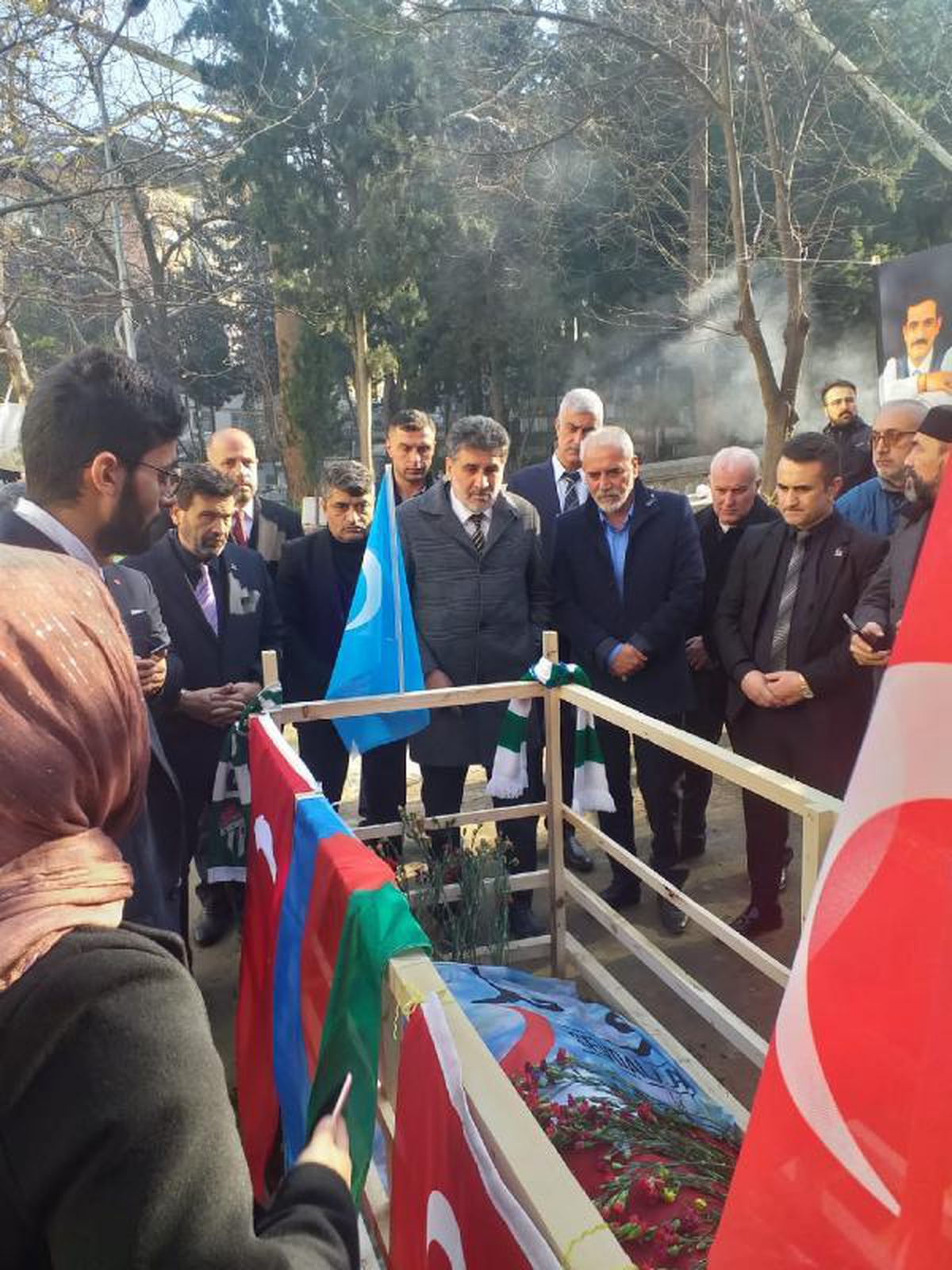 MYP\'den Sinan Ateş\'in ailesine ziyaret
