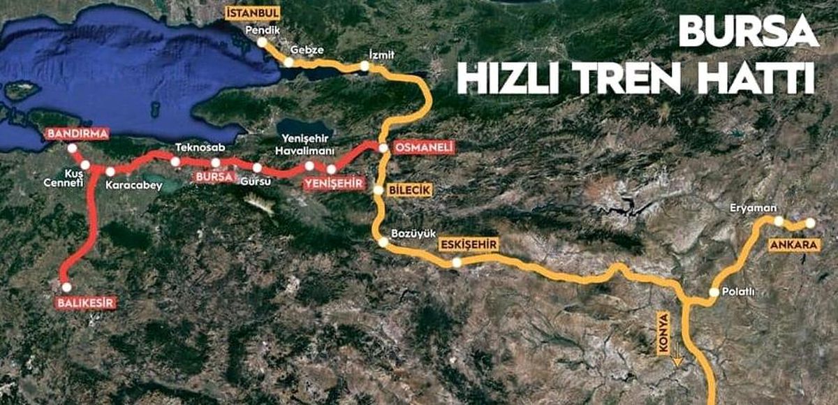 Osmaneli\'ye YHT durağı yapılıyor
