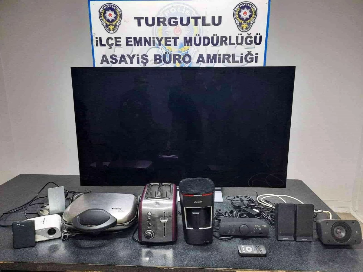Turgutlu\'da hırsızlık olaylarına karışan 5 kişi tutuklandı