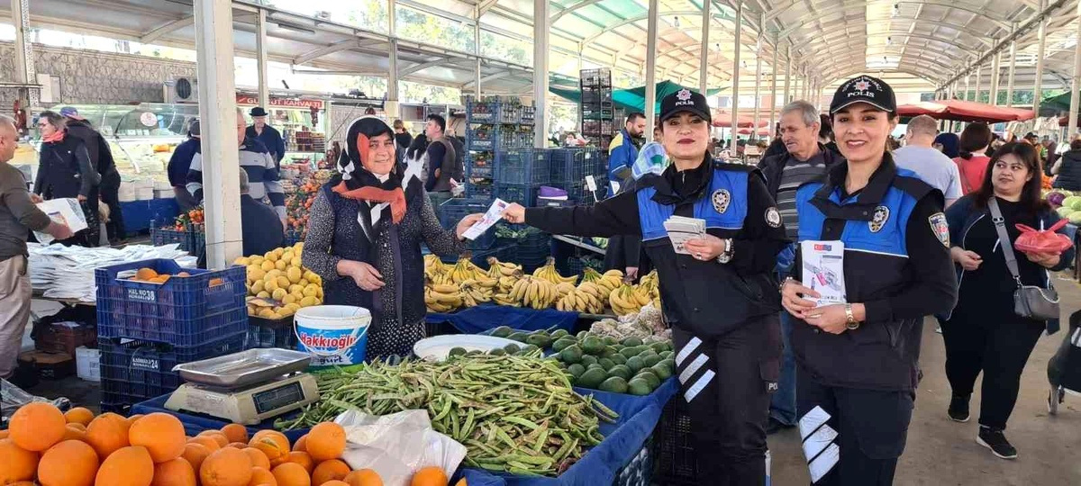 Alanya polisi sanal dolandırıcılık olaylarına karşı esnafı ve vatandaşları uyardı