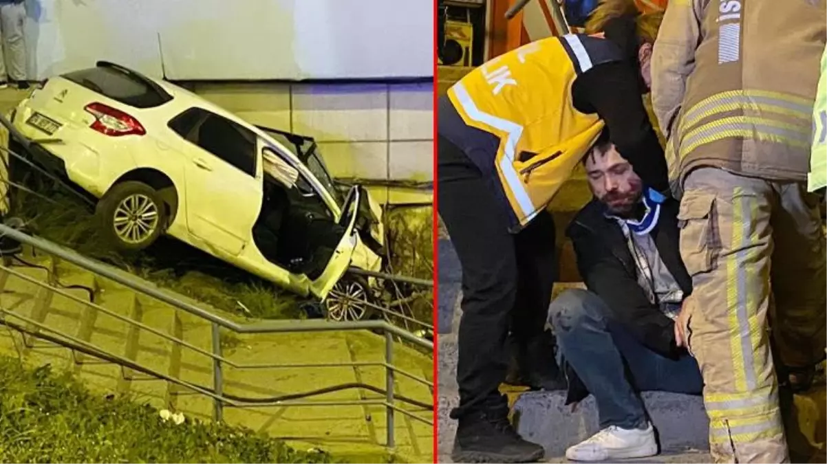 14 yaşındaki çocuk direksiyon başına geçti, gerisi facia! 2 yaralı var