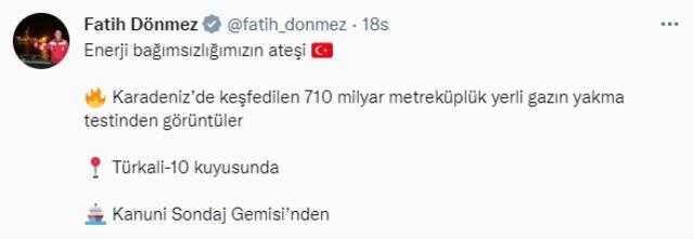 Enerji ve Tabii Kaynaklar Bakanı Fatih Dönmez Enerji ve Tabii Kaynaklar Bakanı Fatih Dönmez