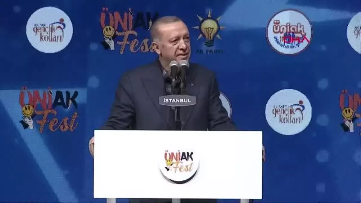 ERDOĞAN: GENÇLERİMİZİN ÖNÜNÜ BİZ AÇTIK