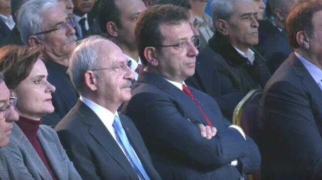 Kılıçdaroğlu'na gelen övgü sonrası İmamoğlu'nun CHP liderine attığı bakış dikkat çekti