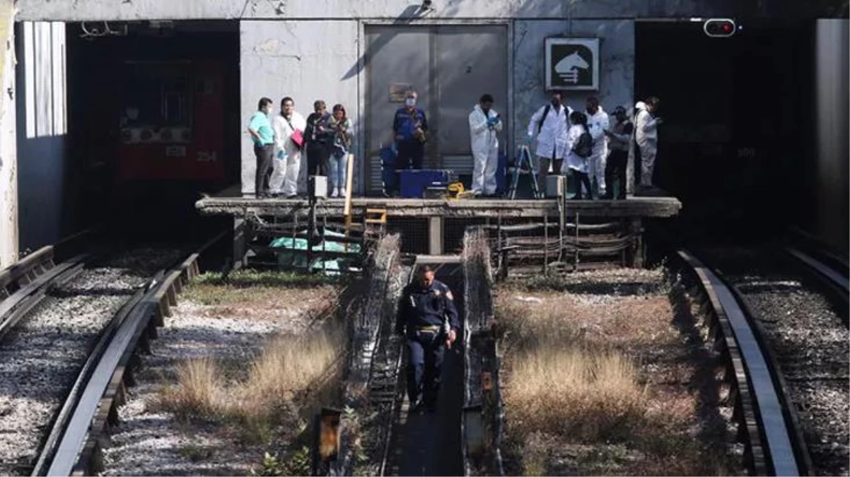 Meksika\'da iki metro treni çarpıştı: 1 ölü, 57 yaralı