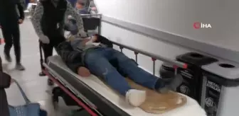 Otomobil ile motosiklet çarpıştı: 2 yaralı