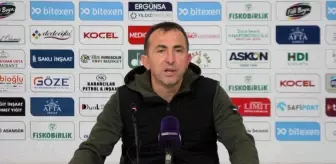 Recep Uçar: 'Ligin ikinci yarısı adına çok değerli 3 puan'