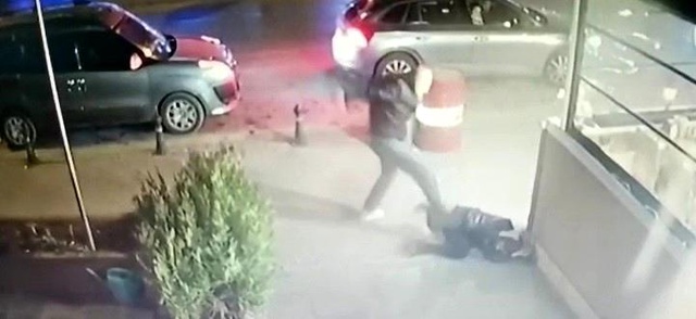 Restoran çıkışı kadın tekme tokat darp edildi! Taraflar birbirinden şikayetçi olmadı